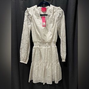 ✨Host Pick ✨ Lilly Pulitzer White Taviana Dress